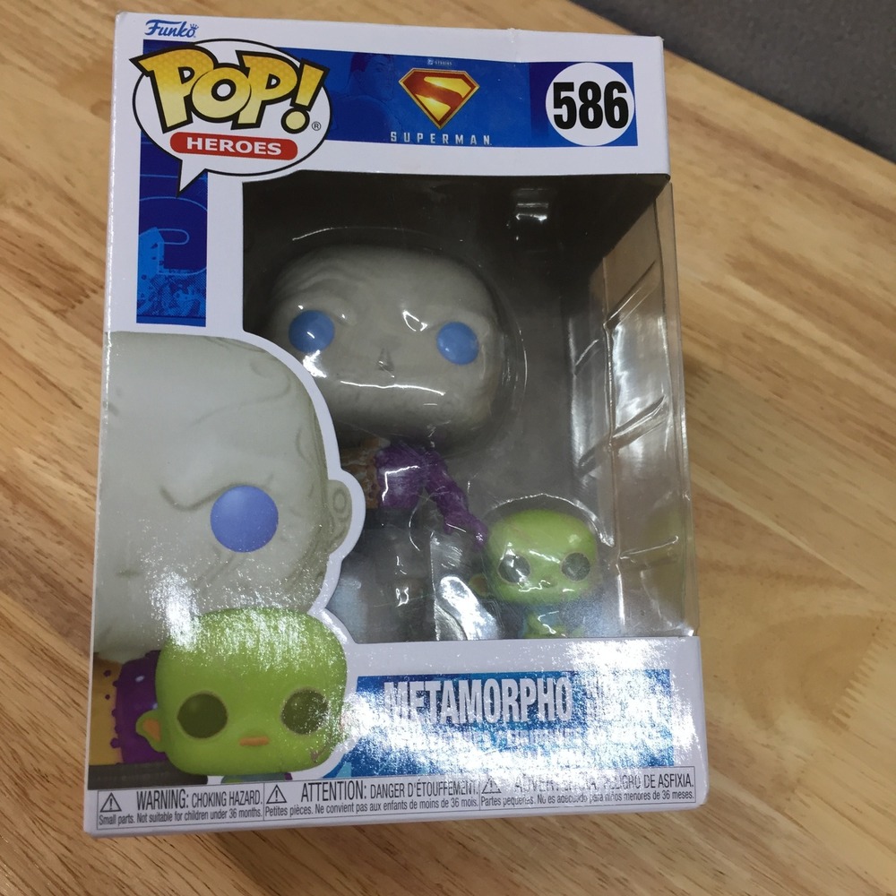 Funko Pop Heroes Superman Metamorpho with Baby Joey 586 Vinyl Figure DC Comics